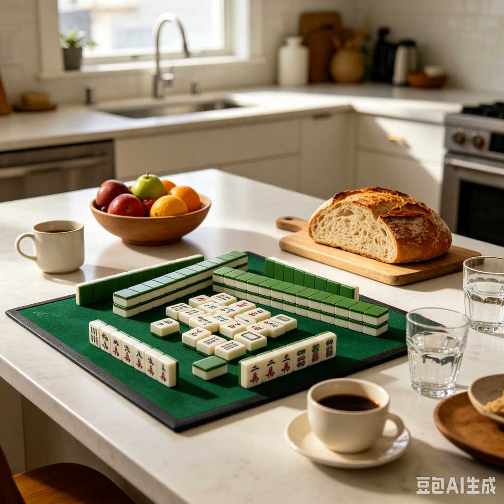 small mahjong mat portable