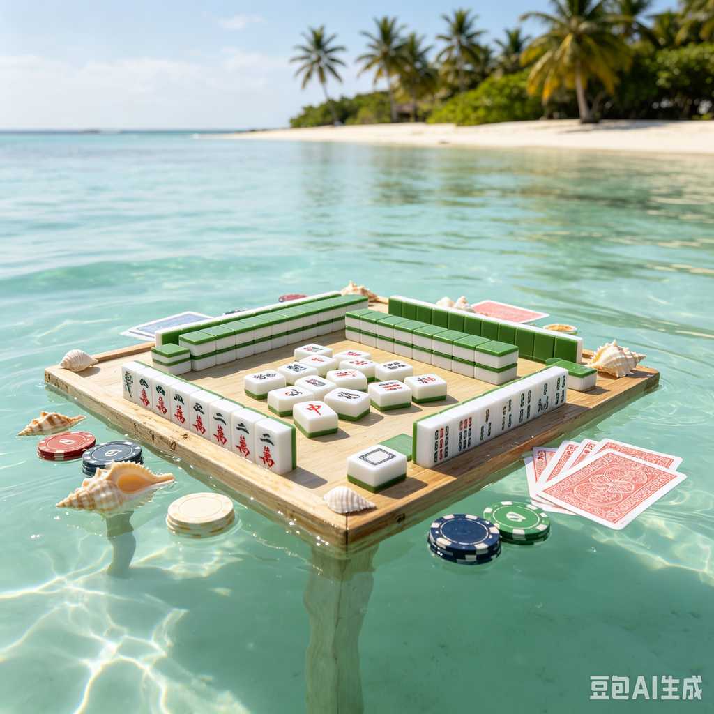 transparent acrylic mahjong set