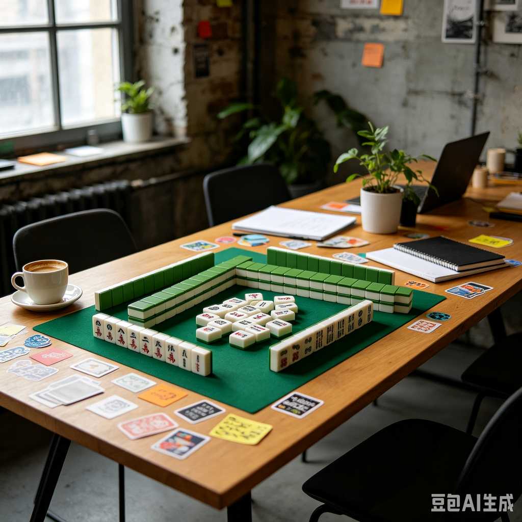 exquisite mini mahjong gift set